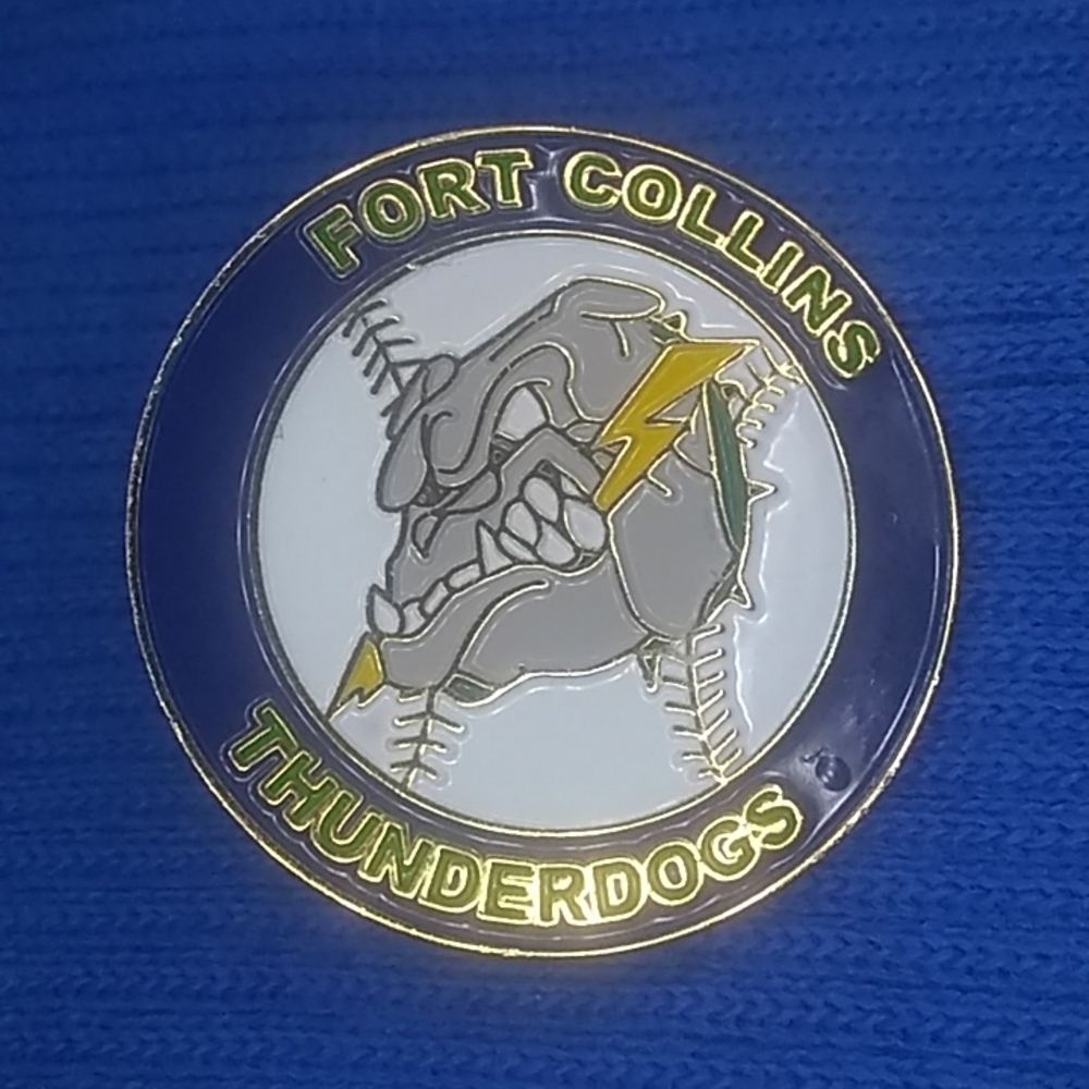 Lapel Pins Fort Collins (CO) Thunderdogs Pin